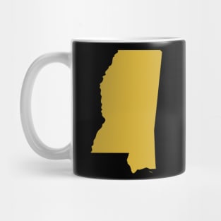 Messissippi state map Mug